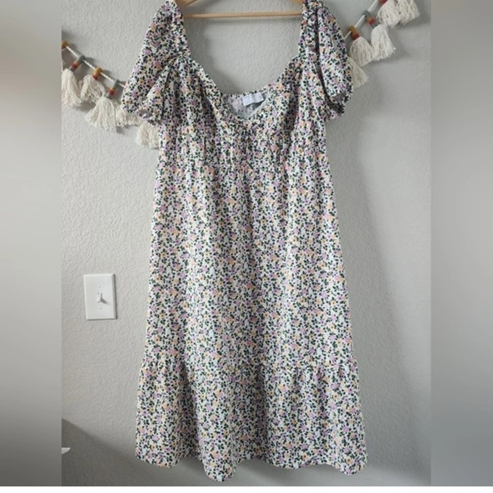 ASOS‎ Curve Plus floral sweetheart dress